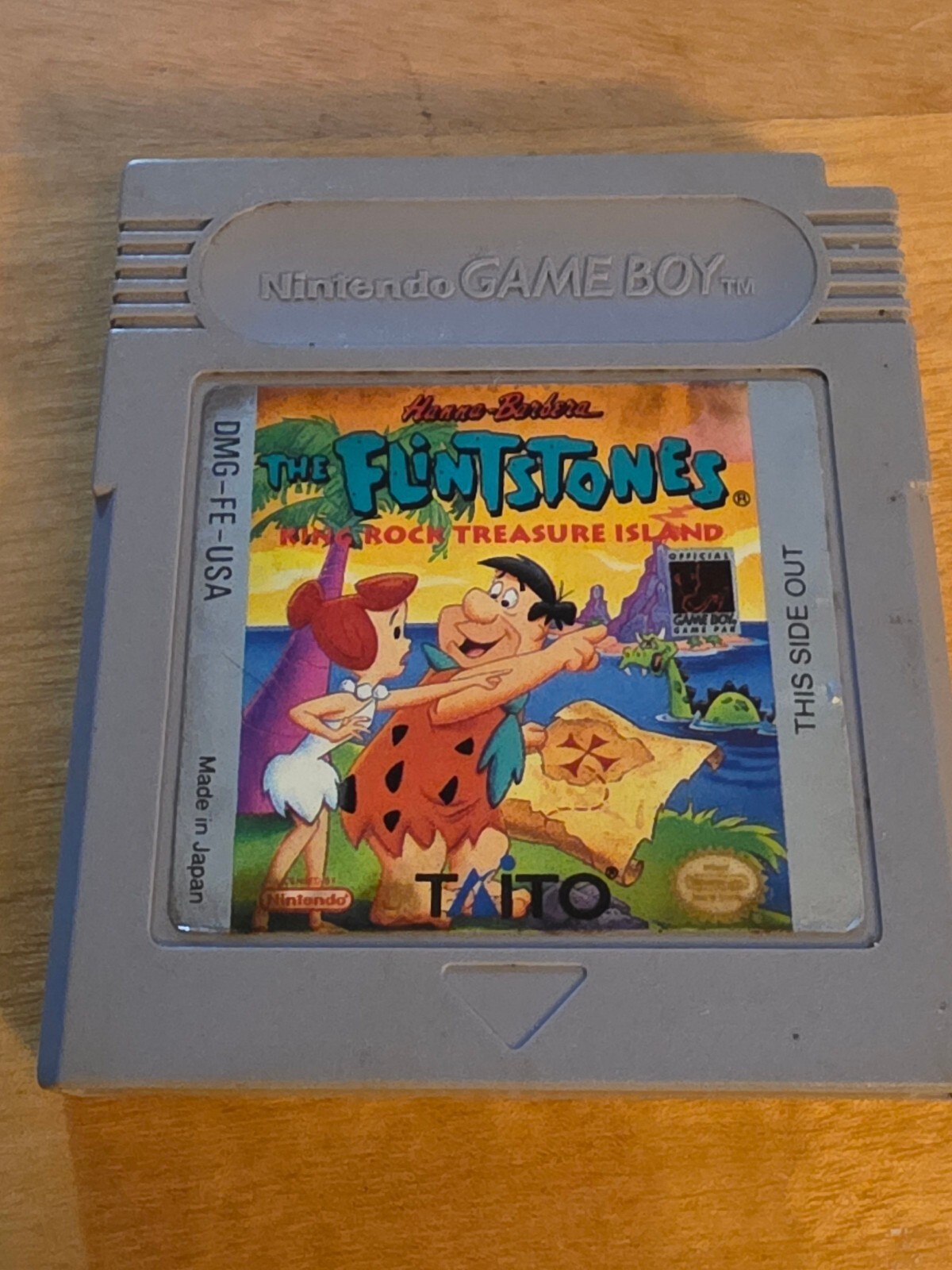 Flintstones King Rock Treasure Island Gameboy