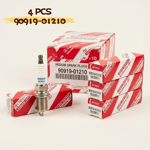 US 4PCS DENSO Iridium Spark Plugs SK20R11 3297 for Toyota 90919-01210 Camry RAV4