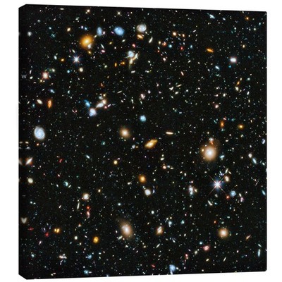 Leinwandbild Hubble Extreme Deep Field - NASA