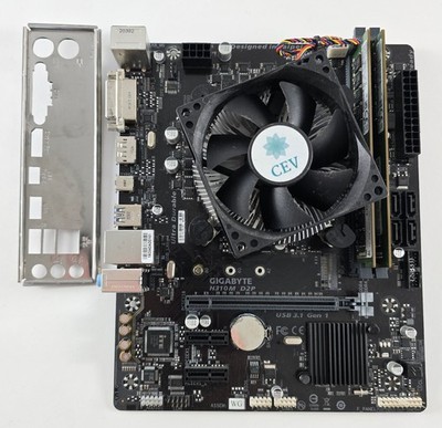 Intel Core i5 9400 + Gigabyte H310M D2P + 16GB DDR4 RAM TPM 2.0 vorhanden #Z19