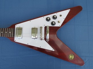 Gibson Custom 1971 Flying V Medallion Reissue Medallion Cherry VOS Open Box