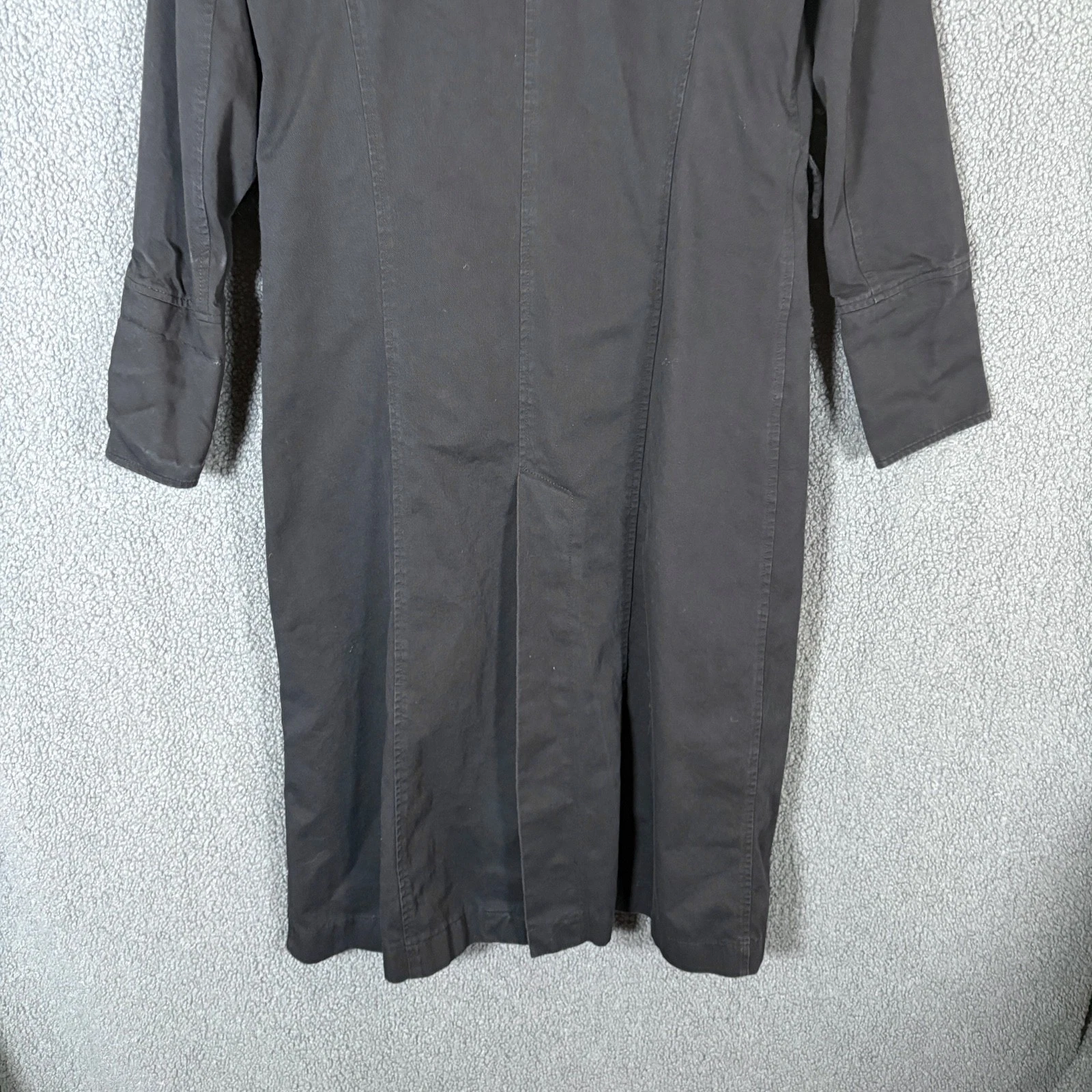 Tripp NYC Cotton Trench Coat - Men's Size M - Black - product detail image 5