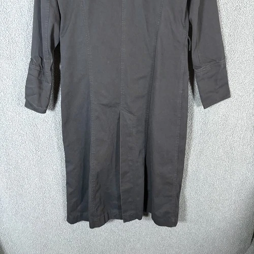 Tripp NYC Cotton Trench Coat - Men's Size M - Black image 5