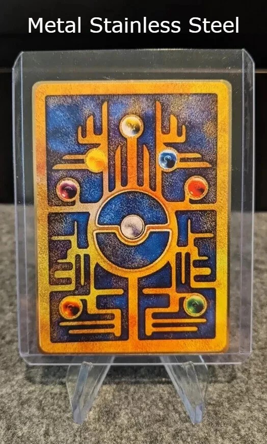 Ancient Mew Metal Pokémon Card Rare Display | eBay