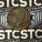 1964 50C Kennedy Half Dollar Crazy Toning 838161