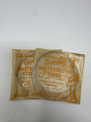 Epiphone Masterbilt Strings Tenor Banjo, G Or 3rd, Wound On Steel
