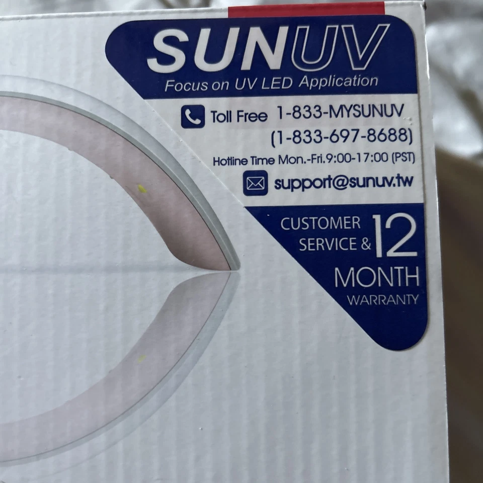 SUNUV LED UV Luz Secador de Uñas para Gel Esmalte Lámpara de Curado con Sensor 2 Temporizadores Foto 4 de 4