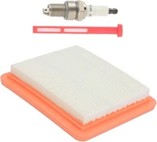 Honda GCV160 GCV190 Lawn Mower Air Filter Kit Fuel Filter Spark Plug HRX217