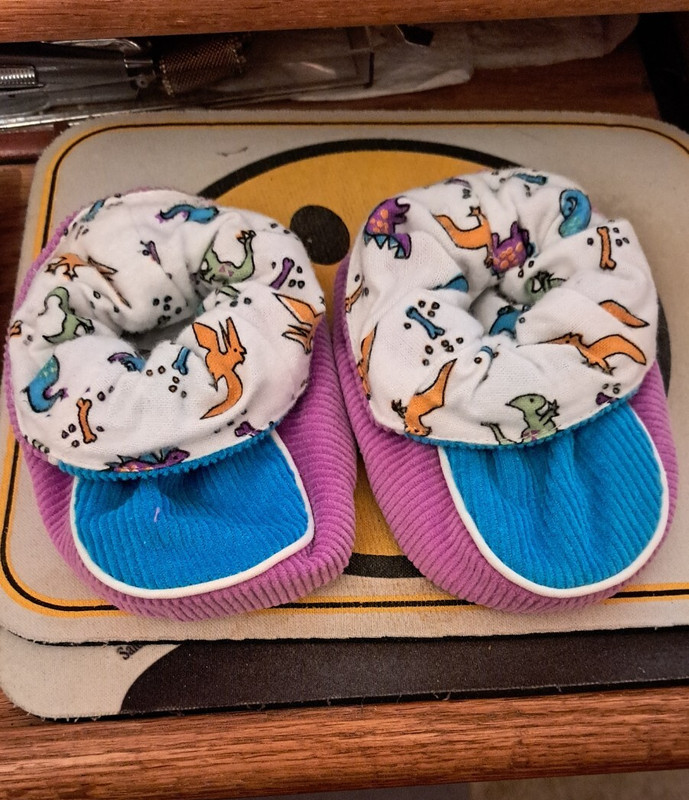 Vintage Baby booties Large 12-18 months original box Thumpers non skid soles