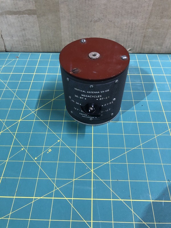 Empire Devices VA-105 base for Vertical Whip 0.15 - 30 MHz in 6 bands