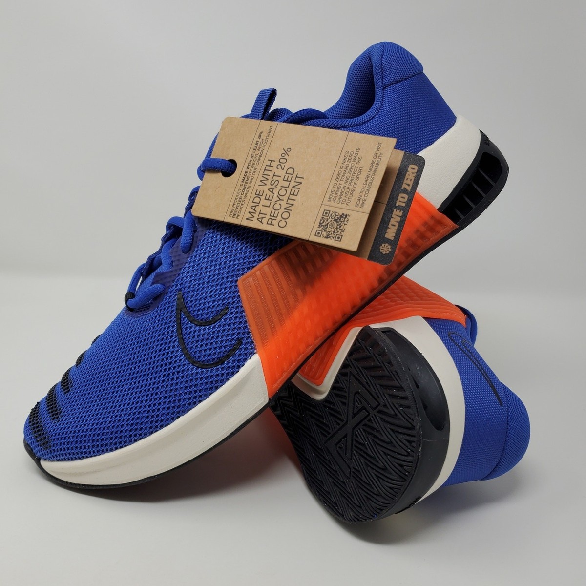Nike Metcon 9 Blue Orange White Training Shoes DZ2617-401 Men's