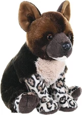 12" PUPPY African Wild Dog Plush Stuffed Animal Wild Republic Cuddlekins pup