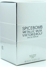 VIKTOR ROLF SPICEBOMB METALLIC MUSK EAU DE PARFUM SPRAY FOR MEN 3.04 Oz / 90ml