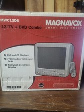 Magnavox 13  TV/VCR Combo MWC13D6 With Remote NEW TESTED Working.