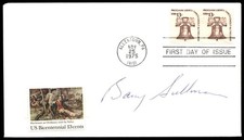 Actor Barry Sullivan 1st First Day Cover Signed -Rare Vintage FDC Autograph