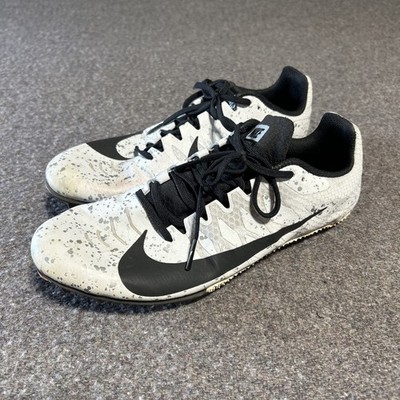 Nike Zoom Rival S 9 Track Spikes Pure Platinum Racing Speckled Men's Size 9