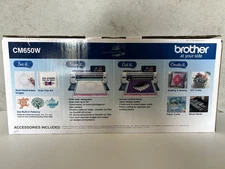 Brother CM650W ScanNCut 2 Cutting Machine NEW Open Box