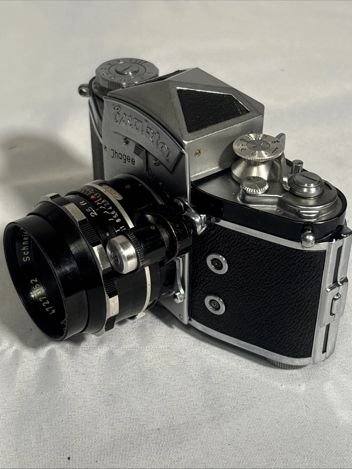 Cámara SLR Exakta Varex VX iiA 50 mm f1,9 Ihagee Dresden Alemania 35 mm PROBADA Foto 4 de 4