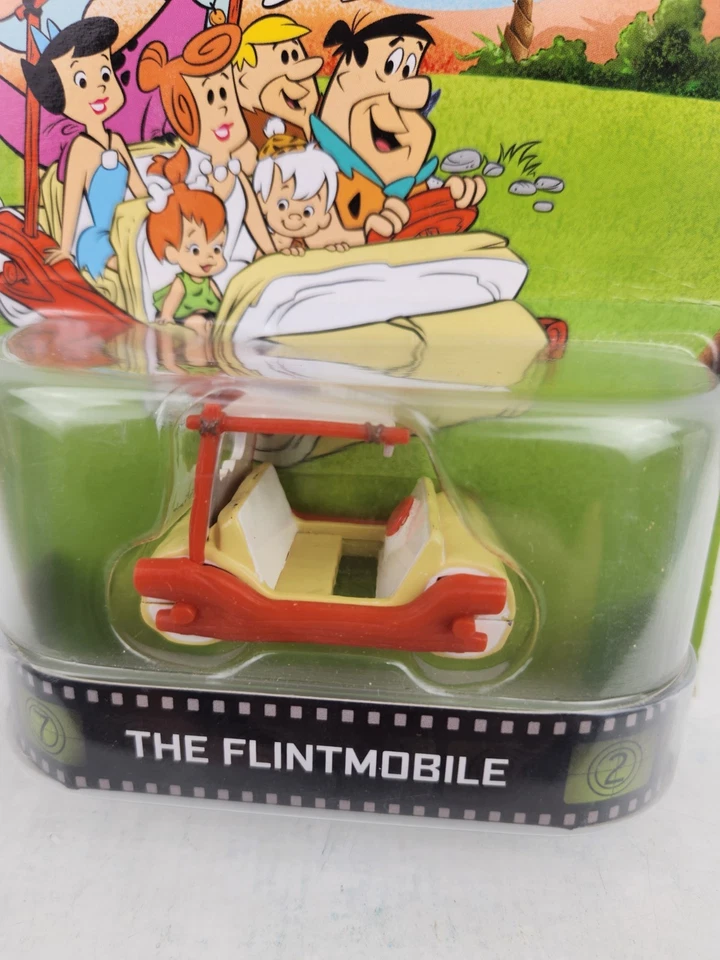 THE FLINTMOBILE THE FLINTSTONES 2013 Hot Wheels Retro Entertainment Series New - Image 2 of 4