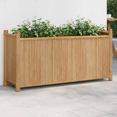 Planter 39.4''x11.8''x19.7'' Bamboo