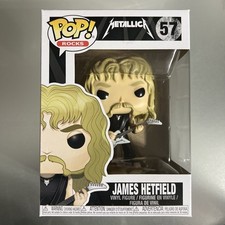 Funko Pop! Rocks : METALLICA - James Hetfield #57 VAULTED w protector 🤘