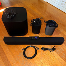 Roku onn. 3.1 Soundbar System w/ Subwoofer  Speakers, Dolby Audio, Black