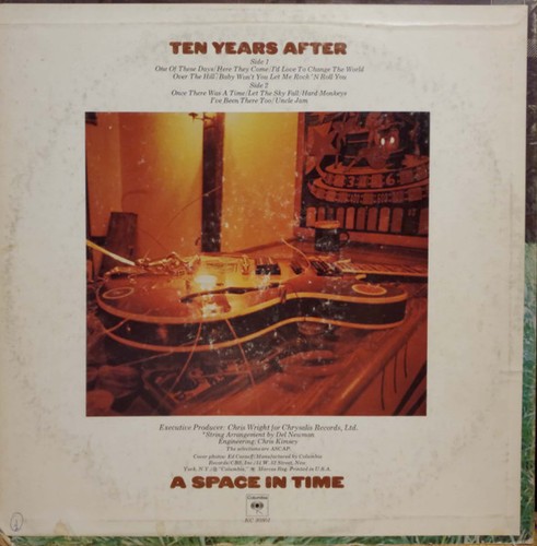 Ten Years After - A Space In Time (LP, Album, Pit) (Very Good (VG)) - 2969353964 - Foto 2 di 4