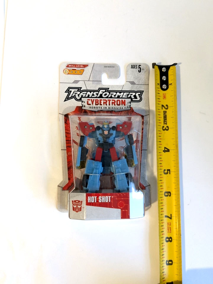 Transformers 2006 Cybertron Legends Class Hot Shot MOSC - Image 3 of 4
