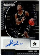 2020 Panini Prizm Draft Picks Collegiate Saben Lee Prospect Autographs #PA-SA