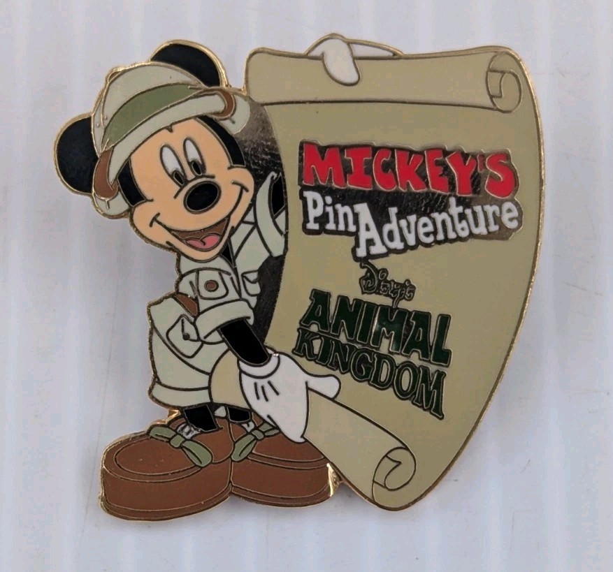 Disney Pin WDW Disney's Animal Kingdom Mickey's Pin Adventure