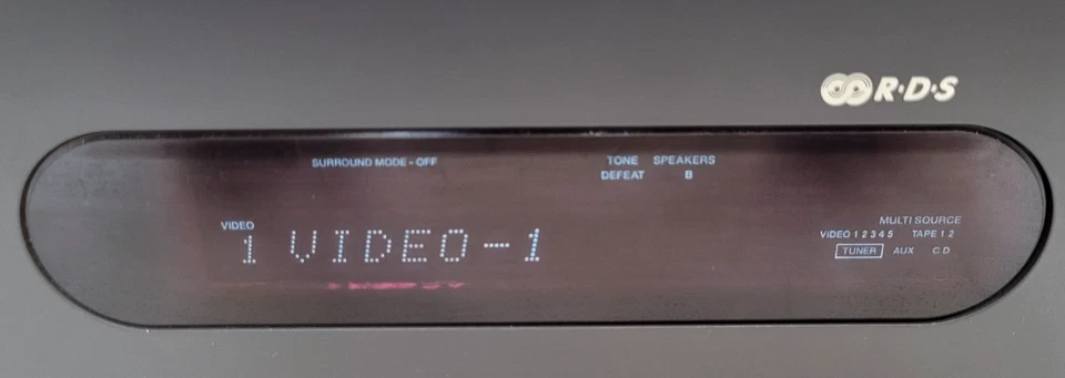 NAD T770 A/V Receiver 5.1 Surround Sound Dark Grey Tested & Working - Image 4 of 4