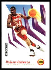 Hakeem Olajuwon 1991-92 SkyBox #105 Rockets NBA READ FREE SHIPPING AutographDen