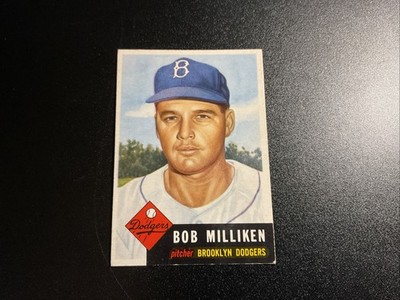 1953 Topps - High # Bob Milliken #221 (RC) NM+