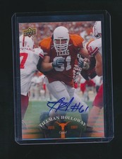 TILLMAN HOLLOWAY 2011 UPPER DECK UNIVERSITY OF TEXAS AUTO PARALLEL #71