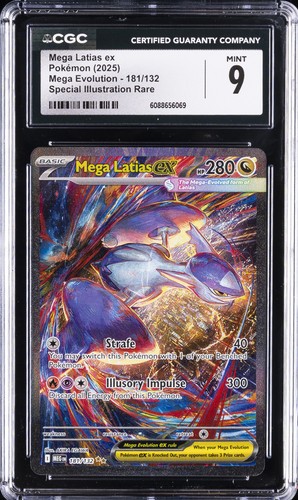 Mega Latias ex graded CGC 9 for sale on eBay