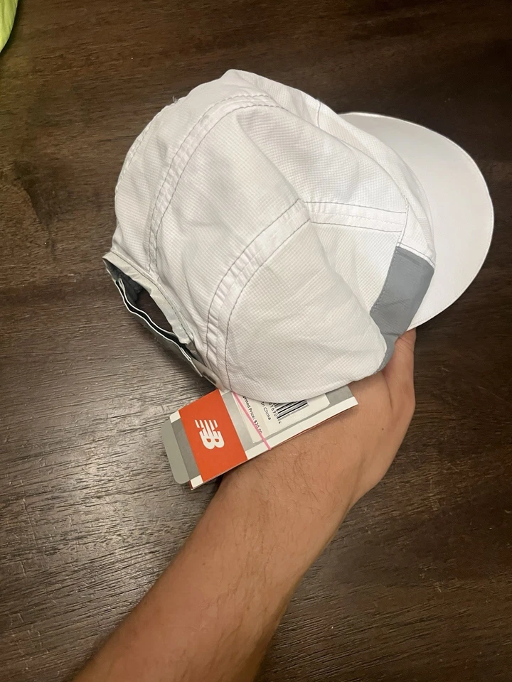 Lote de 2 gorras New Balance Panel talla única iluminadas para correr ciclismo al aire libre para hombre Foto 4 de 4