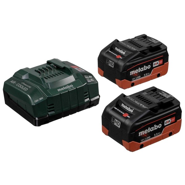 Metabo Basis-Set 2X 18V 5,5 Ah Lihd-image