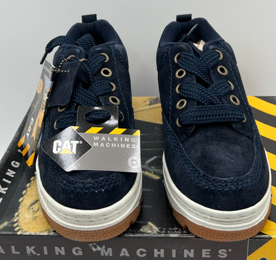 Caterpillar CAT Boulder Lo Women s Oxford Shoes New Navy Size 7 M 77046 New