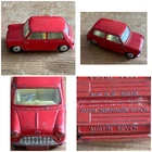Vintage Corgi Austin Seven Mini Car -  Original 1960s 1st Issue Flat Hubs