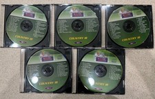 Music Maestro Karaoke Country III - Set Of 5 CDs Graphics CDG