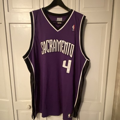 Authentic Reebok Chris Webber Sacramento Kings Away Jersey Size 56 Clean. 