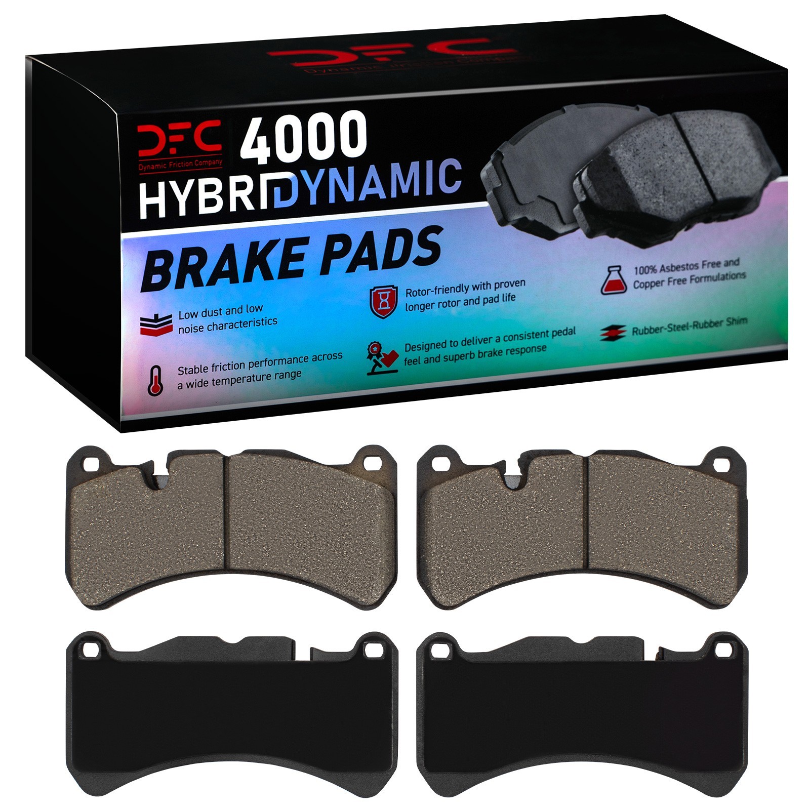 Maserati Quattroporte 2000-2010 Front Inner Brake pads Set