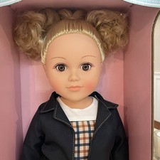 My Life As Sadie Posable 18-inch Doll, Medium Blonde Hair, Brown Eyes New