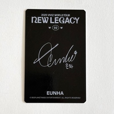 VIVIZ 2025 World Tour NEW LEGACY Official MD Trading Card Benefit