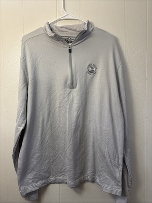 Straight Down Pebble Beach Golf Links 1/2 Zip Pullover Golf Jacket 