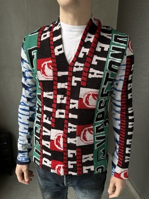 [最終] Maison Martin Margiela カーディガン　M サイズ Maison Martin Margiela x H&M Collab Wool Knit Cardigan Sweater