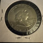 1952 D Franklin Half Dollar XF EF Extremely Fine 90% Silver 50c US Coin