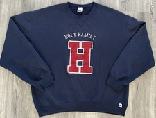 Vintage 90s Russell Athletic crewneck sweatshirt  Holy Family University  