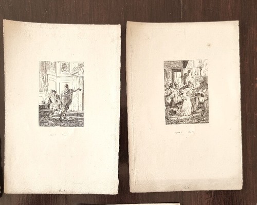 LA HENRIADE, suite de 10 gravures acier 19 ème (16 x 23cm) - Picture 3 of 6
