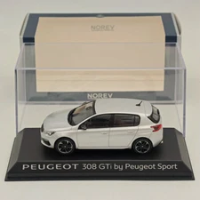 Norev 1/43 Peugeot 308 GTi SPORT VERSIO Diecast Model Cars Collection Silver